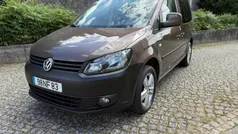 Castanho Usado 2012 VW Caddy Monovolume | € 11.550 (Preço justo)