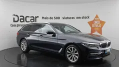 Azul Usado 2018 BMW 520 Luxury Line Carrinha | € 28.899 (Preço justo)