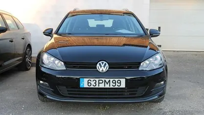 Preto Usado 2015 VW Golf VII Carrinha | € 10.000 (Preço justo)