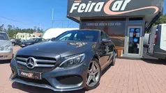 Cinza Usado 2015 Mercedes C300 AMG line | € 24.000 (Preço justo)