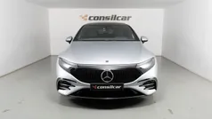 Cinza prata Usado 2021 Mercedes EQS450+ AMG Citadino | € 63.980