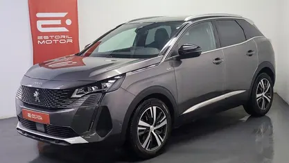 Cinza Usado 2021 Peugeot 3008 GT-line SUV | € 18.750 (Bom preço)