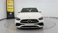 Branco Usado 2022 Mercedes C300 AMG line Sedan | € 46.980 (Preço justo)