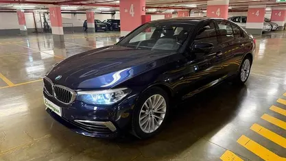 Azul Usado 2018 BMW 520 Sedan | € 24.900 (Super Preço)