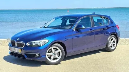 Azul Usado 2016 BMW 116 Citadino | € 14.750 (Bom preço)