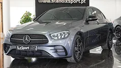 Cinza Usado 2021 Mercedes E300 AMG line Sedan | € 41.990 (Bom preço)