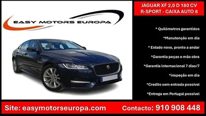 Azul Usado 2018 Jaguar XF | € 21.990 (Preço justo)
