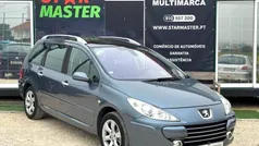 Cinzento Usado 2007 Peugeot 307 Carrinha | € 4.750 (Preço justo)