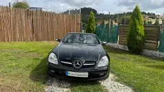 Preto Usado 2005 Mercedes SLK200 Cabrios | € 12.000 (Preço justo)