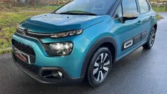 Azul Usado 2022 Citroën C3 PureTech Citadino | € 13.900 (Preço justo)