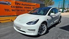 Branco Usado 2021 Tesla Model 3 Long Range AWD Sedan | € 29.950 (Preço justo)