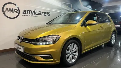 Amarelo Usado 2017 VW Golf VII | € 15.000 (Bom preço)