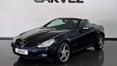 Azul Usado 2005 Mercedes SLK200 Cabrios | € 16.900