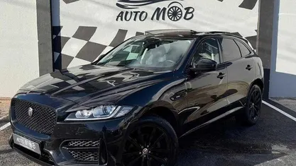 Preto Usado 2017 Jaguar F-Pace R-Sport SUV | € 25.889 (Preço justo)