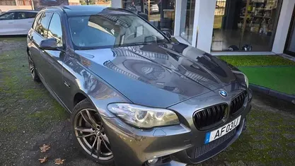 Cinzento Usado 2016 BMW 525 Carrinha | € 20.750 (Preço justo)