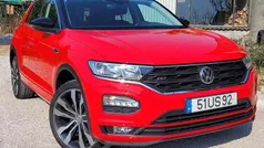 Vermelho Usado 2018 VW T-Roc R-line SUV | € 18.500 (Preço justo)