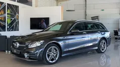 Preto Usado 2021 Mercedes C300e AMG line Carrinha | € 36.900 (Preço justo)