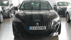 Preto Usado 2022 Peugeot 208 Citadino | € 14.000 (Bom preço)