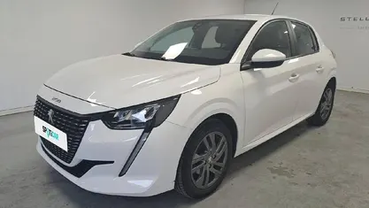 Branco Usado 2021 Peugeot 208 Active Citadino | € 13.900 (Preço justo)