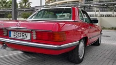 Vermelho Usado 2001 Mercedes SL420 Cabrios | € 39.000