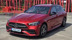 Vermelho Usado 2022 Mercedes C300 AMG line Carrinha | € 37.990 (Super Preço)