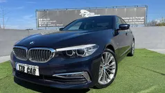 Azul Usado 2018 BMW 520 Luxury Line Sedan | € 22.470 (Preço justo)