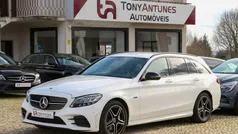 Branco Usado 2020 Mercedes C300 AMG line Carrinha | € 34.500 (Preço elevado)