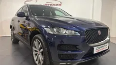 Azul Usado 2016 Jaguar F-Pace SUV | € 22.750 (Bom preço)