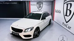 Branco Usado 2016 Mercedes C200 AMG line Carrinha | € 17.990 (Super Preço)