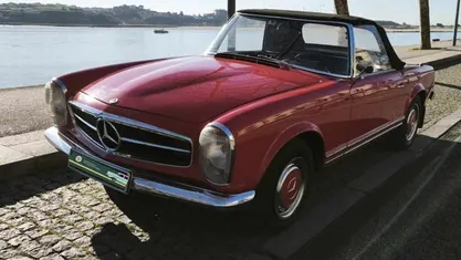 Usado Mercedes SL500 148 HP (108 kW) 1965 Vermelho