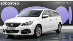 Branco Usado 2021 Peugeot 308 Allure Carrinha | € 15.990 (Super Preço)