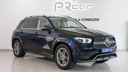 Usado Mercedes GLE350 AMG line 320 HP (235 kW) 2022 Azul metalizado SUV