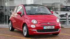 Vermelho Usado 2021 Fiat 500 Dolcevita Citadino | € 11.950 (Preço justo)