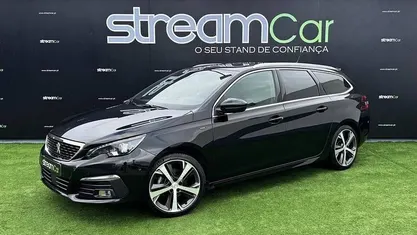 Preto Usado 2021 Peugeot 308 SW Carrinha | € 19.900 (Preço justo)