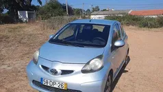 Azul Usado 2007 Toyota Aygo Citadino | € 5.500 (Preço justo)