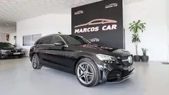 Preto Usado 2020 Mercedes C300e AMG line Carrinha | € 29.900 (Preço justo)