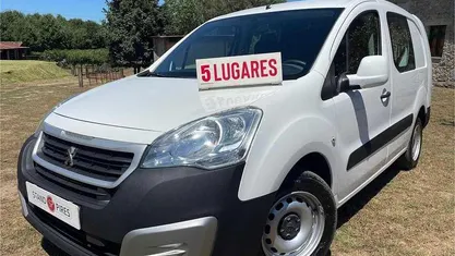 Branco Usado 2017 Peugeot Partner Premium Monovolume | € 12.999 (Preço justo)