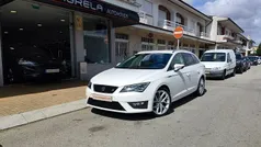 Branco Usado 2015 Seat Leon FR Carrinha | € 13.500 (Preço justo)