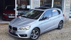 Cinza Usado 2015 BMW 216 Active Tourer Sport Line Monovolume | € 14.950 (Preço justo)