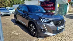 Cinzento Usado 2021 Peugeot 2008 GT-line SUV | € 19.500 (Bom preço)