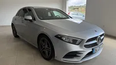Cinza Usado 2019 Mercedes A180 AMG line | € 27.490 (Preço elevado)