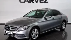 Cinza Usado 2015 Mercedes C220 Sedan | € 22.500 (Preço elevado)