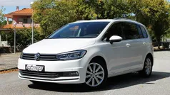 Branco Usado 2017 VW Touran Highline Monovolume | € 17.990 (Bom preço)