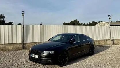Usado Audi A5 Sportback S-Line 177 HP (130 kW) 2014 Preto Citadino