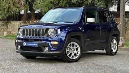 Azul Usado 2019 Jeep Renegade Limited SUV | € 18.990 (Preço justo)