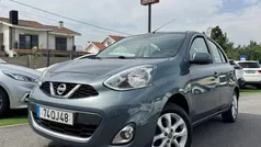Cinza Usado 2015 Nissan Micra Visia Citadino | € 7.250 (Bom preço)