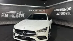Branco Usado 2020 Mercedes CLA180 AMG line Sedan | € 26.990 (Bom preço)