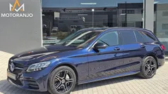 Azul Usado 2021 Mercedes C300 AMG line Carrinha | € 34.500 (Preço justo)