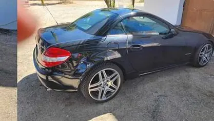 Preto Usado 2006 Mercedes SLK200 Cabrios | € 13.700 (Preço justo)