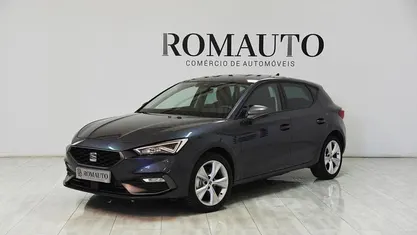 Cinza Usado 2021 Seat Leon FR | € 19.900 (Preço justo)